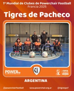Imagen del post ¡AQUÍ ESTÁN, ESTOS SON LOS TIGRES QUE VAN POR EL MUNDIAL DE CLUBES DE POWERCHAIR FOOTBALL!