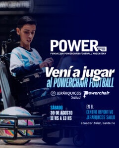 Imagen del post POWERCHAIR FOOTBALL: ¡CONVOCATORIA DE JUGADORES PARA NUEVO EQUIPO EN SANTA FE!