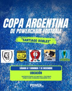 Imagen del post POWERCHAIR FOOTBALL: ¡SE VIENE LA COPA ARGENTINA 2025!